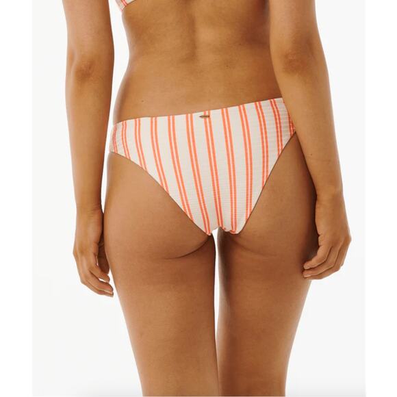 Rip Curl Premium Surf Cheeky Bikini Bottom Orange Large NWT - Picture 1 of 8